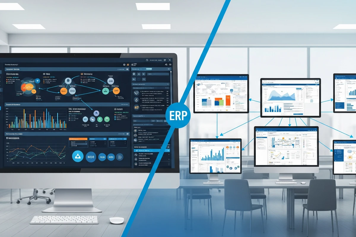 erp generaliste et erp modulaire